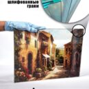 Картина на стекле Старые улочки