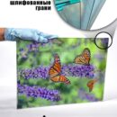 Модульная стеклянная интерьерная картина /Фотокартина на кухню /Летнее настроение /Цветы, 28x40 Декор для дома, подарок