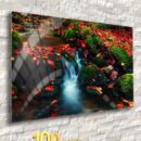 Модульная стеклянная интерьерная картина /Фотокартина на стекле /Природа /Краствые пейзажи 2, 28x40 Декор для дома, подарок