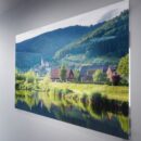 Модульная стеклянная интерьерная картина /Фотокартина на стекле /Природа /Краствые пейзажи 2, 28x40 Декор для дома, подарок