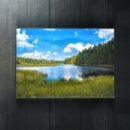 Модульная стеклянная интерьерная картина /Фотокартина на стекле /Природа /Краствые пейзажи 2, 28x40 Декор для дома, подарок