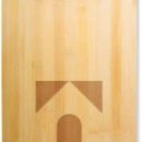 Деревянный планшет для бумаг с металлическим зажимом